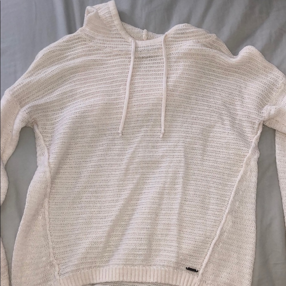 Abercrombie & Fitch Knit Sweater w/ hood